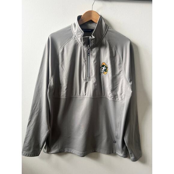 Cutter & Buck men's Green Bay Packers 1/4 zip pullover top men's size large - Picture 1 of 6